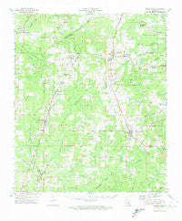 Grand Cane Louisiana Historical topographic map, 1:62500 scale, 15 X 15 Minute, Year 1972