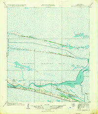Grand Chenier Louisiana Historical topographic map, 1:31680 scale, 7.5 X 7.5 Minute, Year 1935