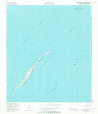 Grand Gosier Islands Louisiana Historical topographic map, 1:24000 scale, 7.5 X 7.5 Minute, Year 1951