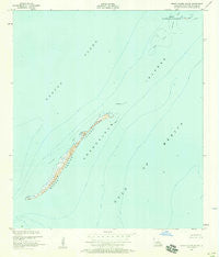 Grand Gosier Islands Louisiana Historical topographic map, 1:24000 scale, 7.5 X 7.5 Minute, Year 1951
