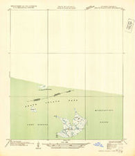 Grand Island Pass Mississippi Historical topographic map, 1:31680 scale, 7.5 X 7.5 Minute, Year 1935