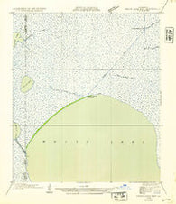 Grand Lake East SE Louisiana Historical topographic map, 1:31680 scale, 7.5 X 7.5 Minute, Year 1954