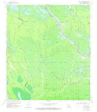 Grand River Louisiana Historical topographic map, 1:24000 scale, 7.5 X 7.5 Minute, Year 1969