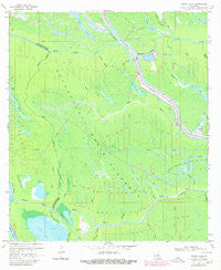 Grand River Louisiana Historical topographic map, 1:24000 scale, 7.5 X 7.5 Minute, Year 1969