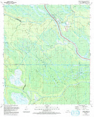 Grand River Louisiana Historical topographic map, 1:24000 scale, 7.5 X 7.5 Minute, Year 1992