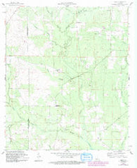 Grant Louisiana Historical topographic map, 1:24000 scale, 7.5 X 7.5 Minute, Year 1959