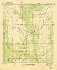 Grant Louisiana Historical topographic map, 1:31680 scale, 7.5 X 7.5 Minute, Year 1947