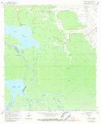 Grassy Lake Louisiana Historical topographic map, 1:24000 scale, 7.5 X 7.5 Minute, Year 1965