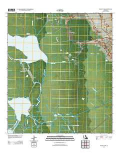 Grassy Lake Louisiana Historical topographic map, 1:24000 scale, 7.5 X 7.5 Minute, Year 2012