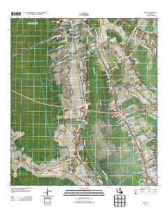 Gray Louisiana Historical topographic map, 1:24000 scale, 7.5 X 7.5 Minute, Year 2012