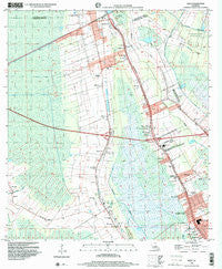 Gray Louisiana Historical topographic map, 1:24000 scale, 7.5 X 7.5 Minute, Year 1998
