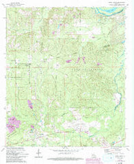 Green Gables Louisiana Historical topographic map, 1:24000 scale, 7.5 X 7.5 Minute, Year 1972