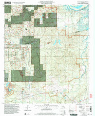 Green Gables Louisiana Historical topographic map, 1:24000 scale, 7.5 X 7.5 Minute, Year 2003