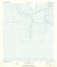 Greens Bayou Louisiana Historical topographic map, 1:24000 scale, 7.5 X 7.5 Minute, Year 1934