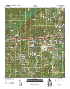 Greenwood Louisiana Historical topographic map, 1:24000 scale, 7.5 X 7.5 Minute, Year 2012