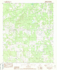 Greenwood Louisiana Historical topographic map, 1:24000 scale, 7.5 X 7.5 Minute, Year 1982