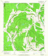 Gretna Green Louisiana Historical topographic map, 1:24000 scale, 7.5 X 7.5 Minute, Year 1963