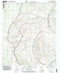 Gretna Green Louisiana Historical topographic map, 1:24000 scale, 7.5 X 7.5 Minute, Year 1998