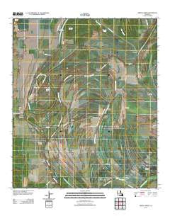Gretna Green Louisiana Historical topographic map, 1:24000 scale, 7.5 X 7.5 Minute, Year 2012