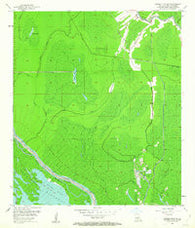 Grosse Tete SW Louisiana Historical topographic map, 1:24000 scale, 7.5 X 7.5 Minute, Year 1953