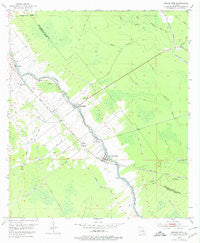 Grosse Tete Louisiana Historical topographic map, 1:24000 scale, 7.5 X 7.5 Minute, Year 1954