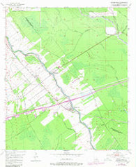 Grosse Tete Louisiana Historical topographic map, 1:24000 scale, 7.5 X 7.5 Minute, Year 1954
