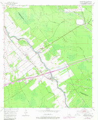 Grosse Tete Louisiana Historical topographic map, 1:24000 scale, 7.5 X 7.5 Minute, Year 1954