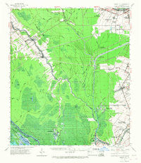 Grosse Tete Louisiana Historical topographic map, 1:62500 scale, 15 X 15 Minute, Year 1962