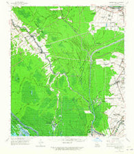 Grosse Tete Louisiana Historical topographic map, 1:62500 scale, 15 X 15 Minute, Year 1962