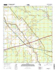 Grosse Tete Louisiana Current topographic map, 1:24000 scale, 7.5 X 7.5 Minute, Year 2015