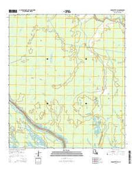 Grosse Tete SW Louisiana Current topographic map, 1:24000 scale, 7.5 X 7.5 Minute, Year 2015