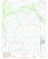 Gueydan Louisiana Historical topographic map, 1:24000 scale, 7.5 X 7.5 Minute, Year 1984