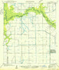Gueydan Louisiana Historical topographic map, 1:31680 scale, 7.5 X 7.5 Minute, Year 1949