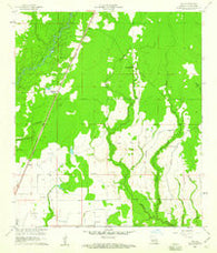 Guy Louisiana Historical topographic map, 1:24000 scale, 7.5 X 7.5 Minute, Year 1960