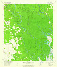 Haaswood Louisiana Historical topographic map, 1:24000 scale, 7.5 X 7.5 Minute, Year 1959