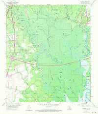 Haaswood Louisiana Historical topographic map, 1:24000 scale, 7.5 X 7.5 Minute, Year 1959