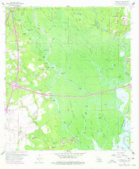 Haaswood Louisiana Historical topographic map, 1:24000 scale, 7.5 X 7.5 Minute, Year 1959
