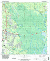 Haaswood Louisiana Historical topographic map, 1:24000 scale, 7.5 X 7.5 Minute, Year 1993