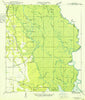 Haaswood Louisiana Historical topographic map, 1:31680 scale, 7.5 X 7.5 Minute, Year 1950