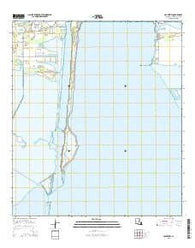 Hackberry Louisiana Current topographic map, 1:24000 scale, 7.5 X 7.5 Minute, Year 2015