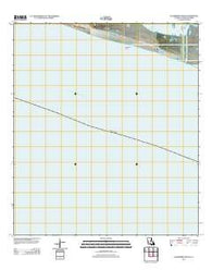 Hackberry Beach Louisiana Historical topographic map, 1:24000 scale, 7.5 X 7.5 Minute, Year 2012