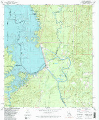 Haddens Louisiana Historical topographic map, 1:24000 scale, 7.5 X 7.5 Minute, Year 1985