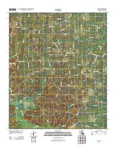 Haile Louisiana Historical topographic map, 1:24000 scale, 7.5 X 7.5 Minute, Year 2012