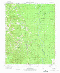 Haile Louisiana Historical topographic map, 1:62500 scale, 15 X 15 Minute, Year 1956