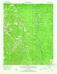 Haile Louisiana Historical topographic map, 1:62500 scale, 15 X 15 Minute, Year 1956