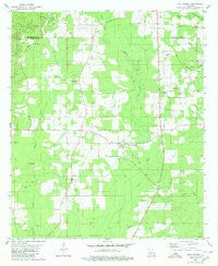 Hall Summit Louisiana Historical topographic map, 1:24000 scale, 7.5 X 7.5 Minute, Year 1980