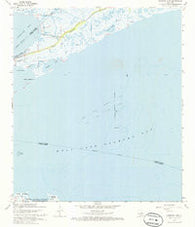 Hammock Lake Louisiana Historical topographic map, 1:24000 scale, 7.5 X 7.5 Minute, Year 1968