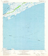 Hammock Lake Louisiana Historical topographic map, 1:24000 scale, 7.5 X 7.5 Minute, Year 1968