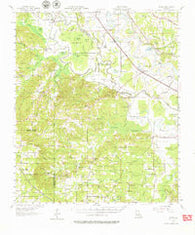 Hanna Louisiana Historical topographic map, 1:62500 scale, 15 X 15 Minute, Year 1957