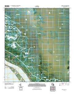 Happy Jack Louisiana Historical topographic map, 1:24000 scale, 7.5 X 7.5 Minute, Year 2012